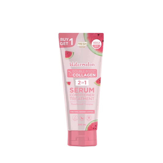 FRESH Hairlab Watermelon Double Boost Collagen 2 in 1 Serum Conditioner Treatment 200ml