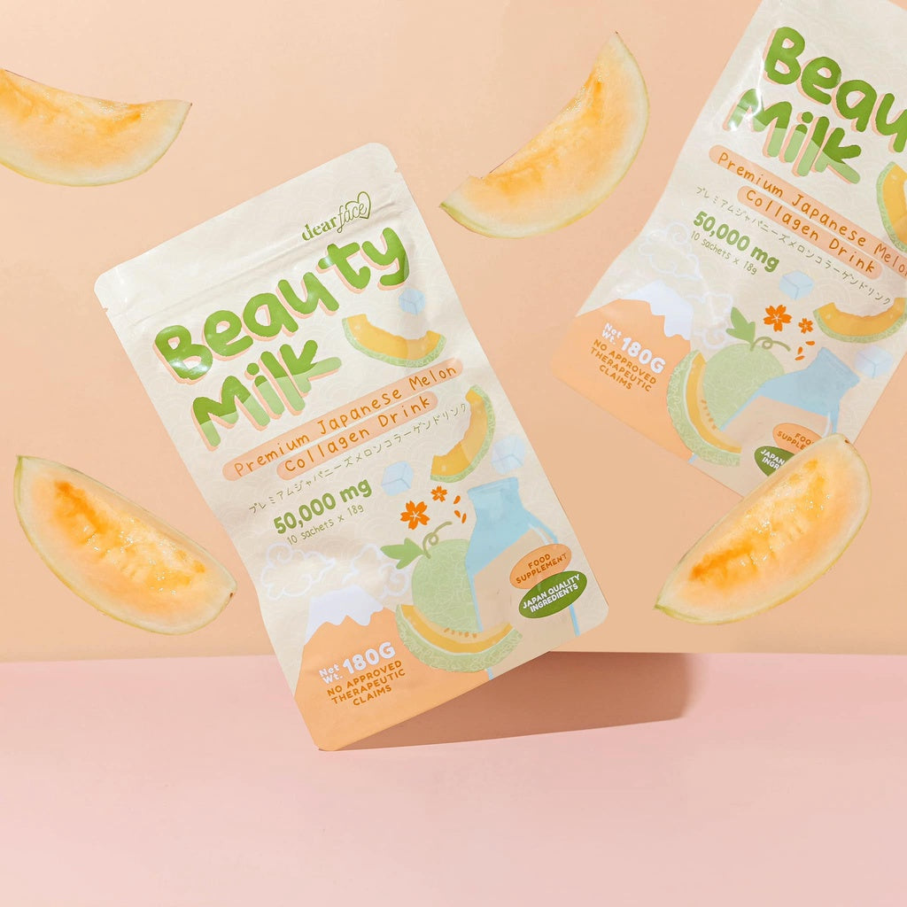 DEAR FACE Beauty Milk Melon 10s