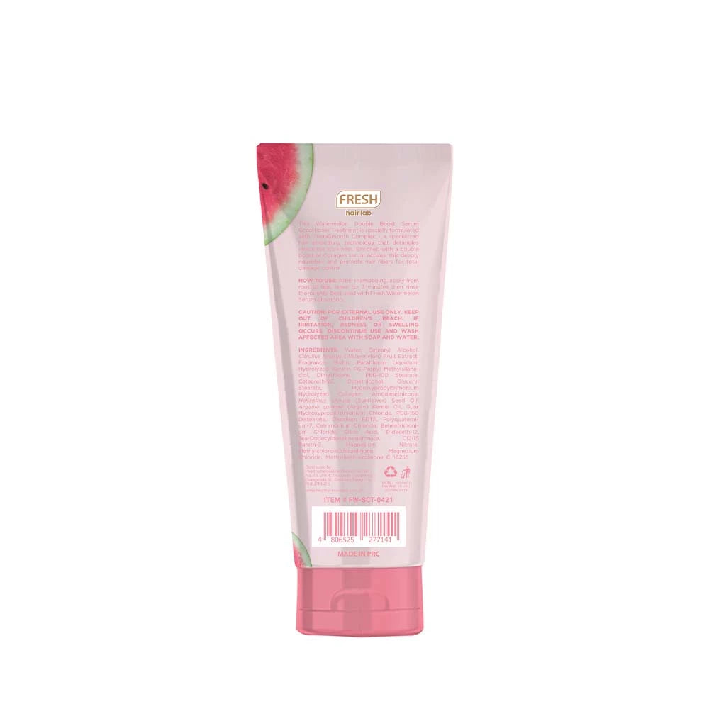 FRESH Hairlab Watermelon Double Boost Collagen 2 in 1 Serum Conditioner Treatment 200ml
