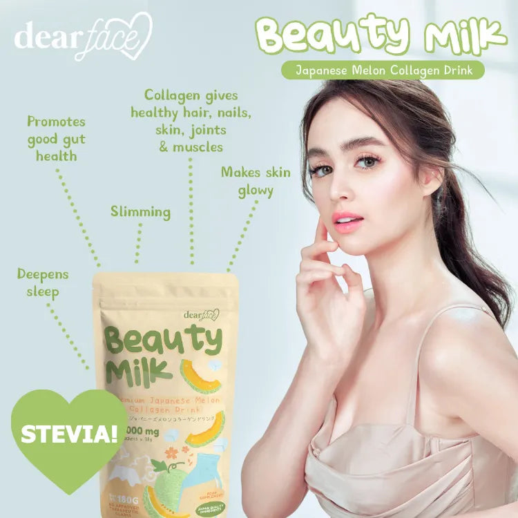 DEAR FACE Beauty Milk Melon 10s