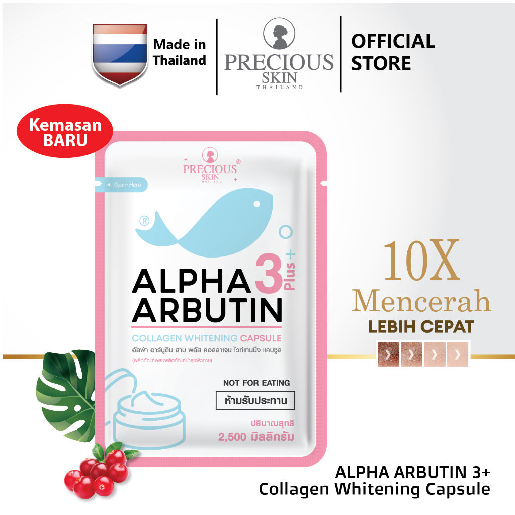 Precious Skin Alpha Arbutin 3+ Collagen Whitening Capsule