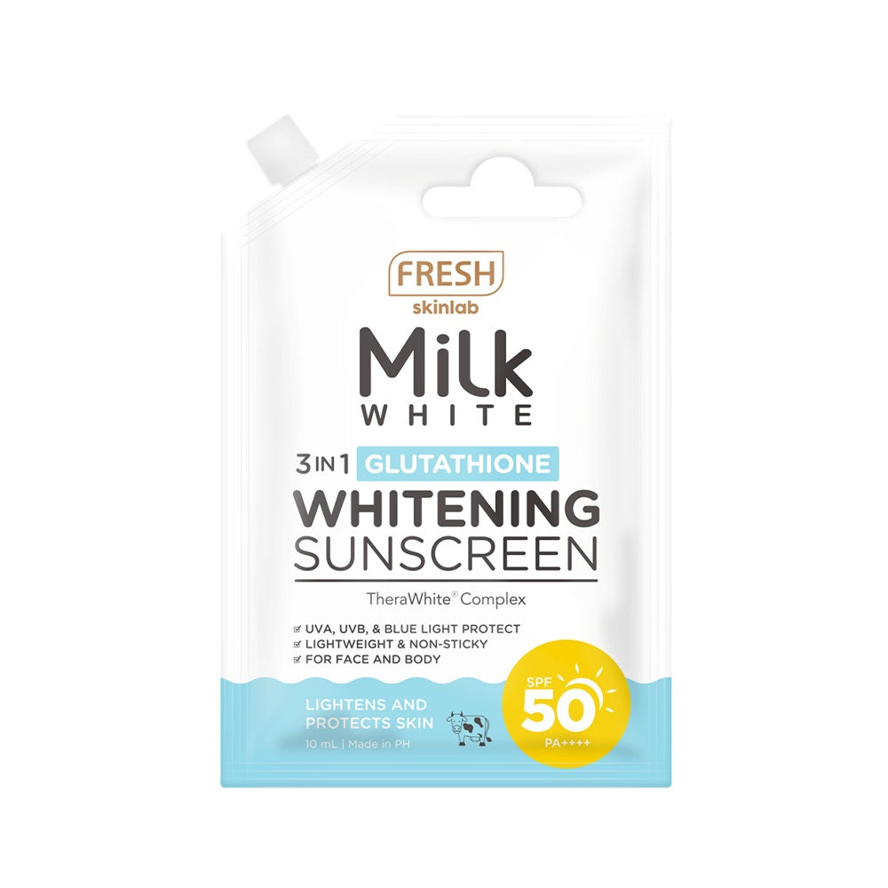 FRESH Milk Gluta Whitening Sunscreen Sachet