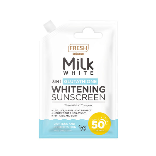 FRESH Milk Gluta Whitening Sunscreen Sachet