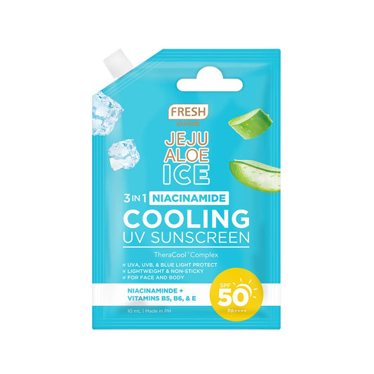 FRESH Jeju Aloe Ice 3-in-1 Niacinamide Cooling UV Sunscreen Sachet