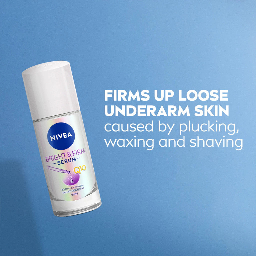 NIVEA Deodorant Bright & Firm with Q10 Serum 40ml