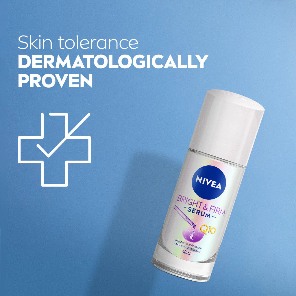 NIVEA Deodorant Bright & Firm with Q10 Serum 40ml