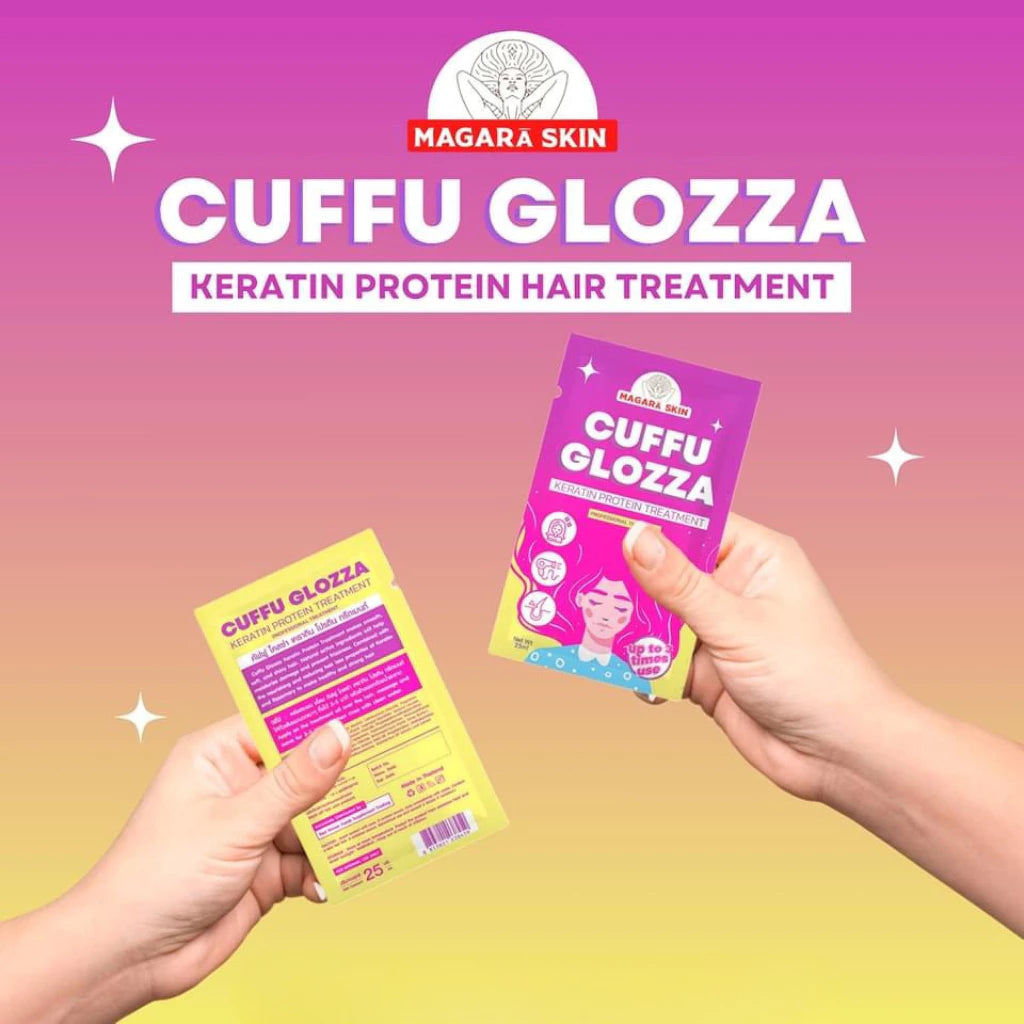 Magara Skin Cuffu Glozza Keratin Protein Hair Treatment 5pcs