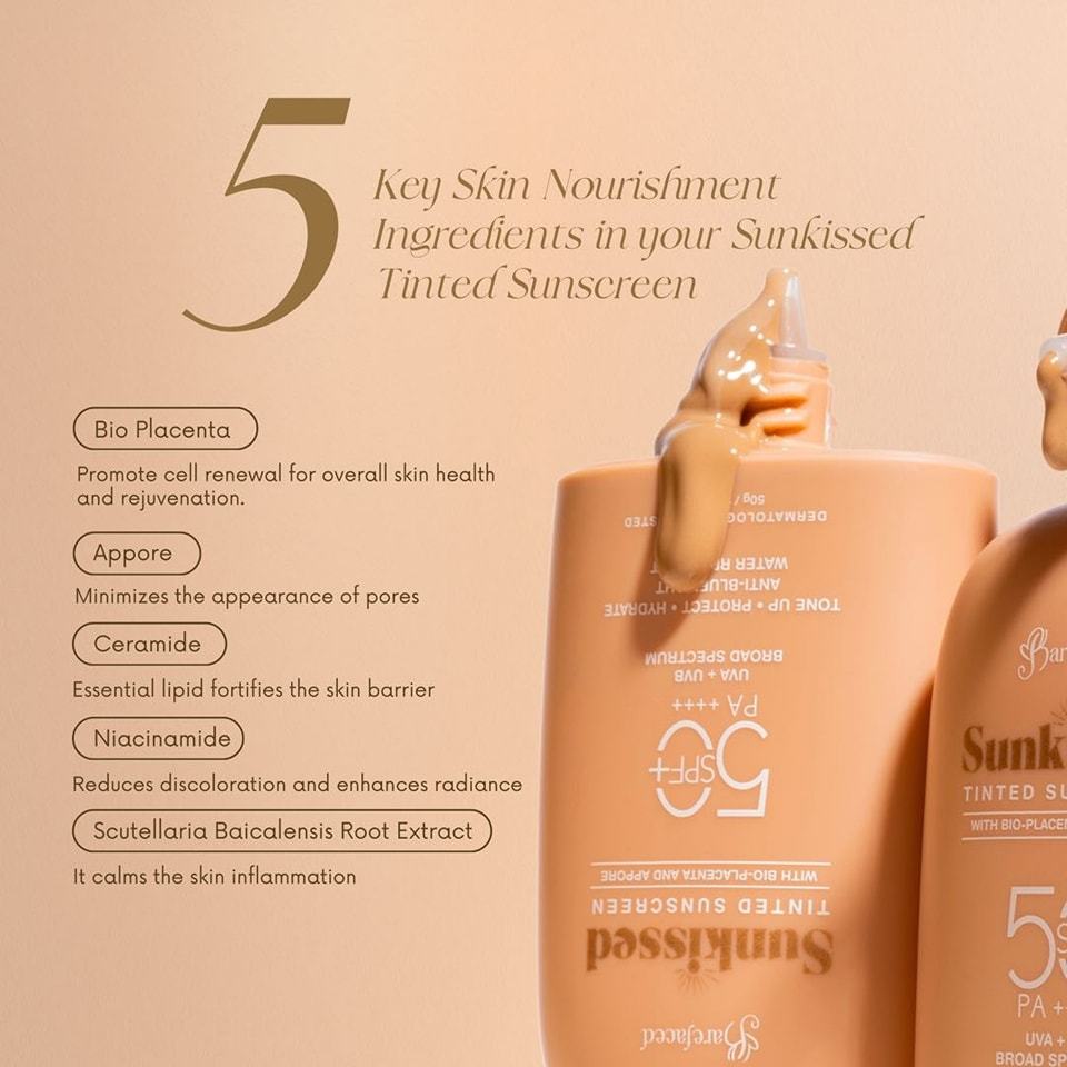 BAREFACED Tinted Sunscreen 50g