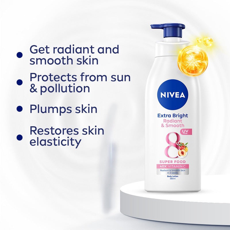 Nivea Extra Bright Radiant & Smooth