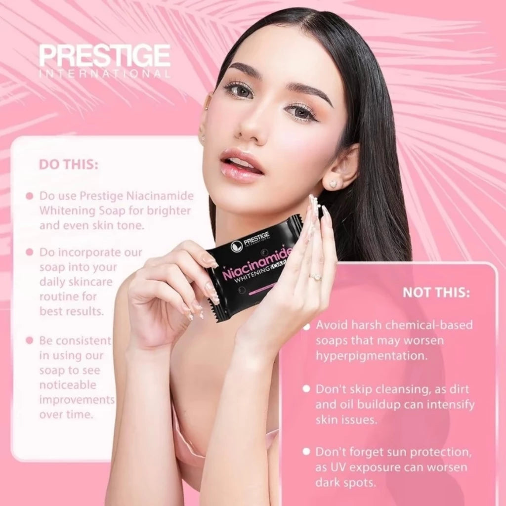 PRESTIGE INTERNATIONAL Niacinamide Whitening Soap 75g