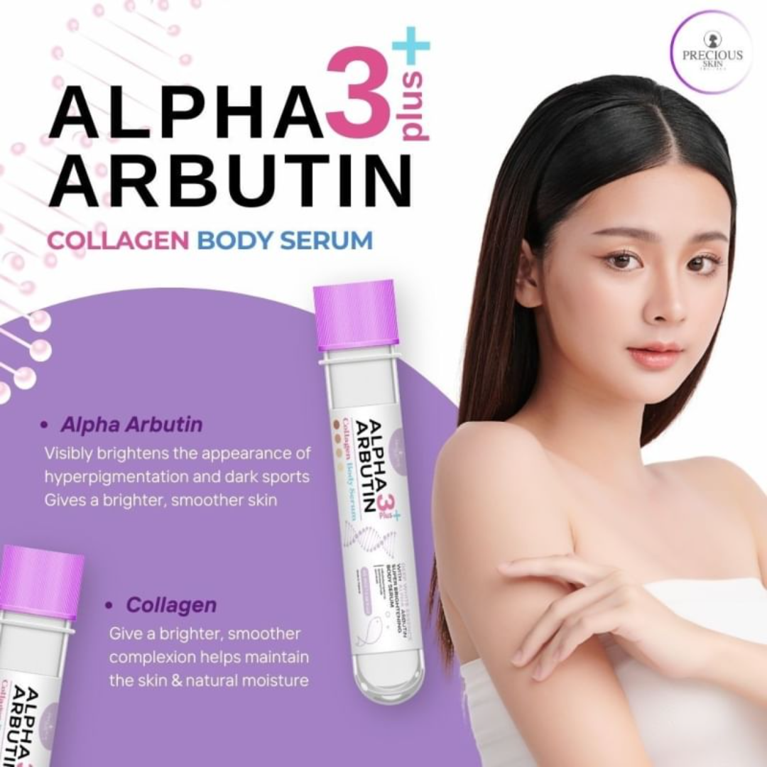 Precious Skin Alpha Arbutin 3 Plus + Collagen Body Serum