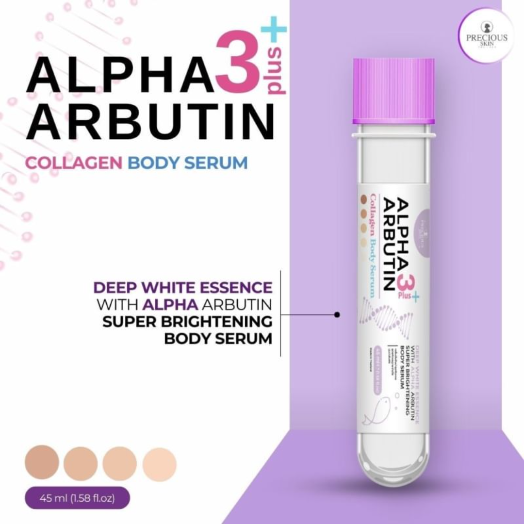 Precious Skin Alpha Arbutin 3 Plus + Collagen Body Serum