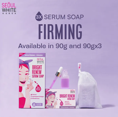 Seoul White Bright Renew Serum 90gX3