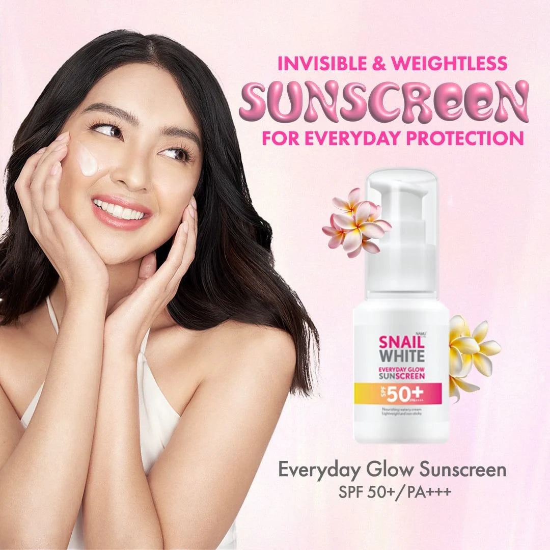 Snail White Everyday Glow Sunscreen SPF 50+/PA+++